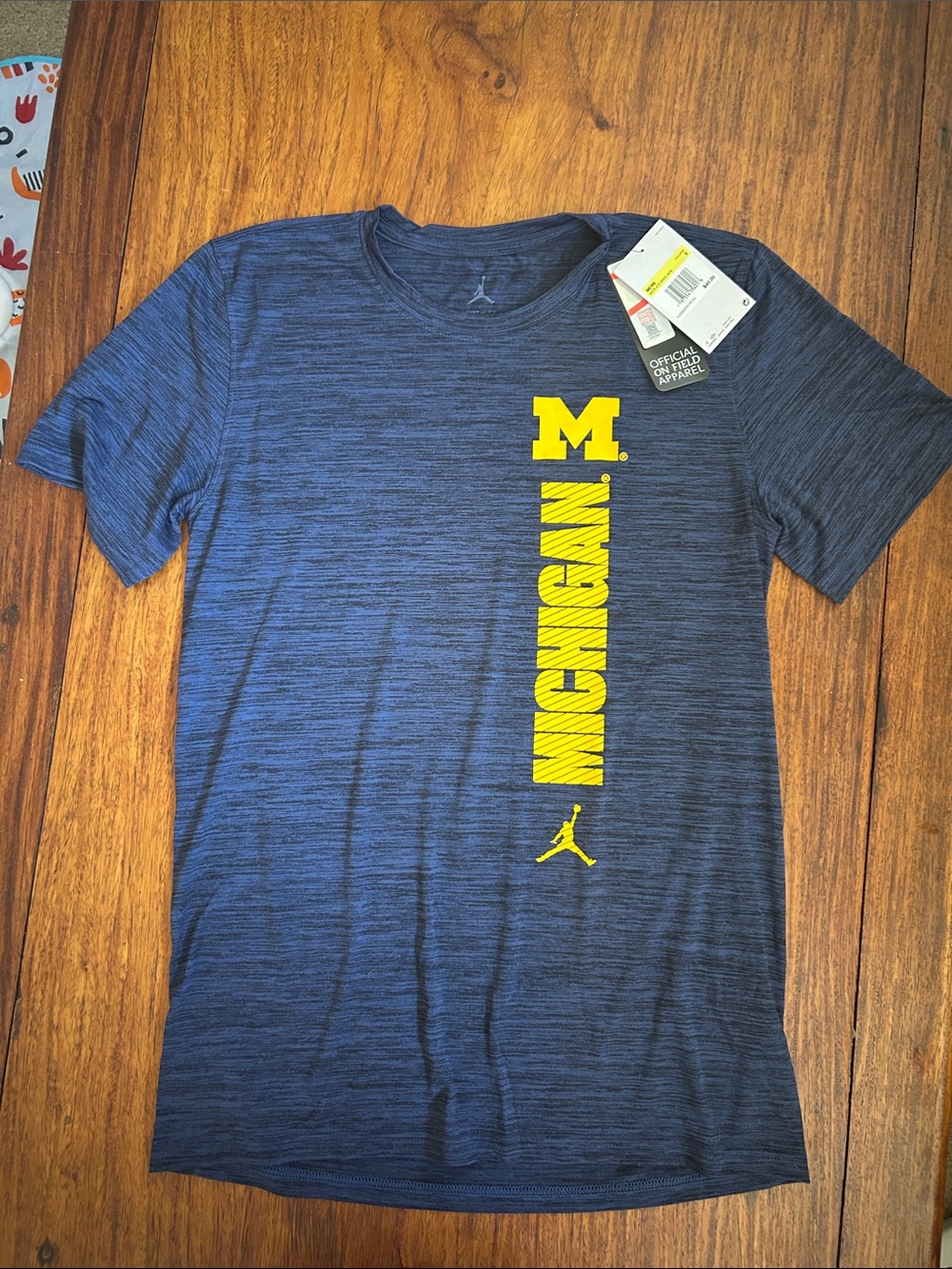 Jordan Men's Michigan dri-fit shirt, size S-NWT